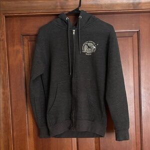 Men or Women Black Hoodie Sweater